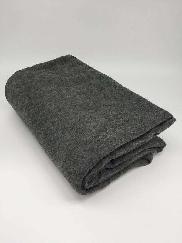 Couverture fibre grise scaled